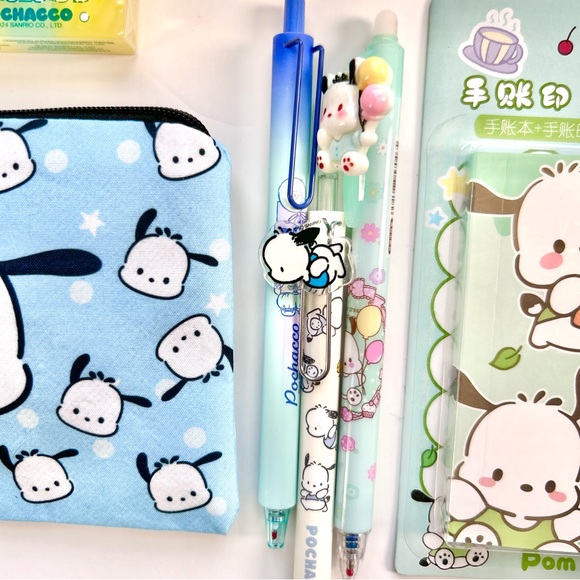 💙(POCH317) Pochacco Adorable 8-Piece Pencil Case Bundle! - Picture 5 of 8